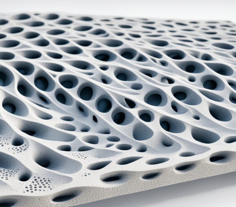 Acoustic Admixtures, 3D Printed Concrete